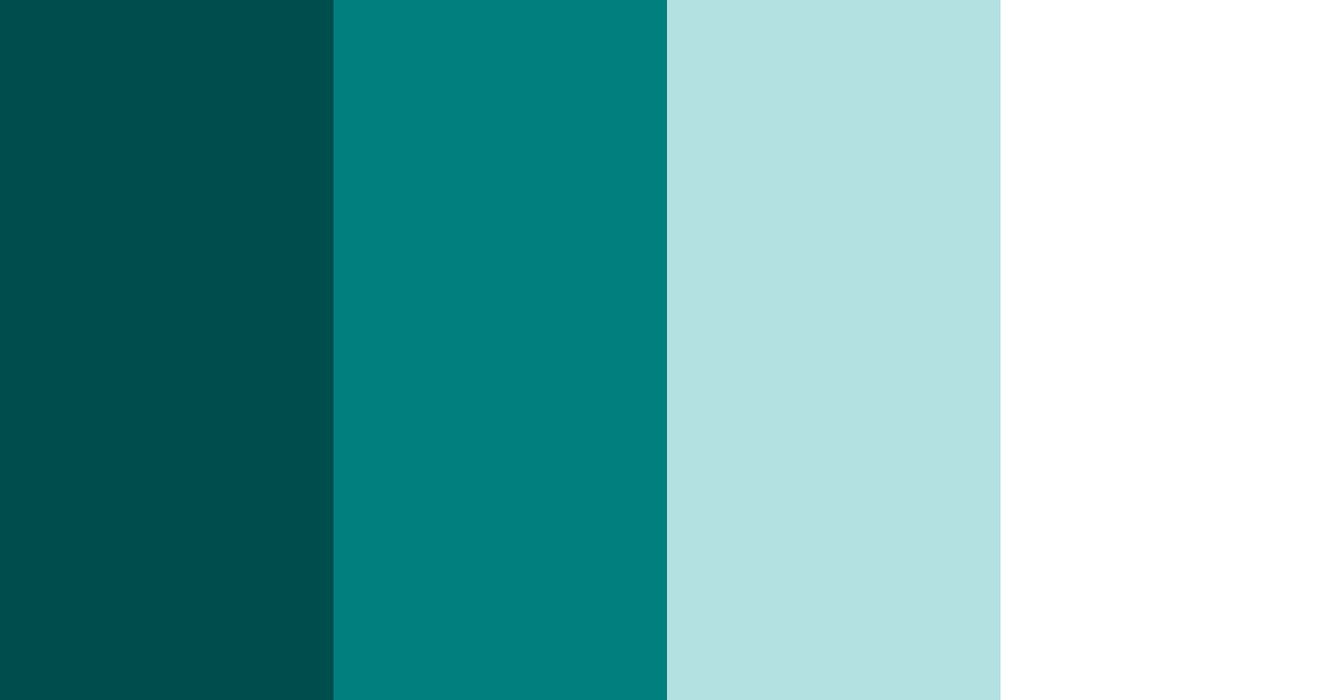 Download teal sparkle color palette PNG image (landscape)