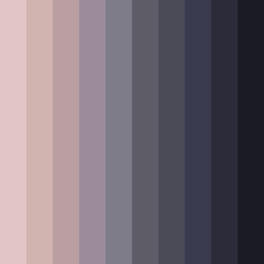 Download muted pink color palette PNG image (square)