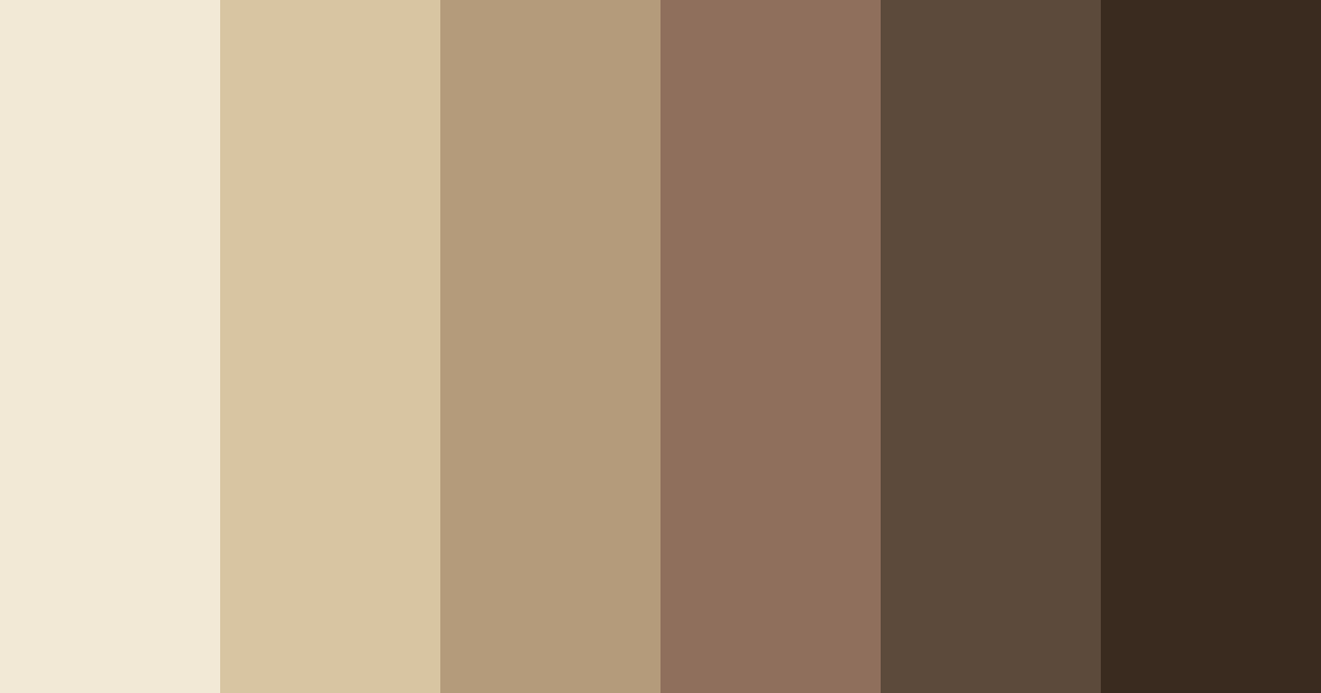 Download brown asia color palette PNG image (landscape)