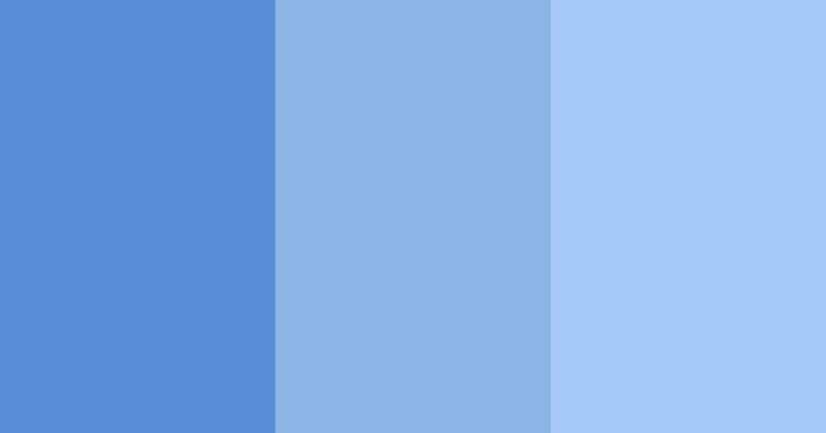 Download azure dreams color palette PNG image (landscape)