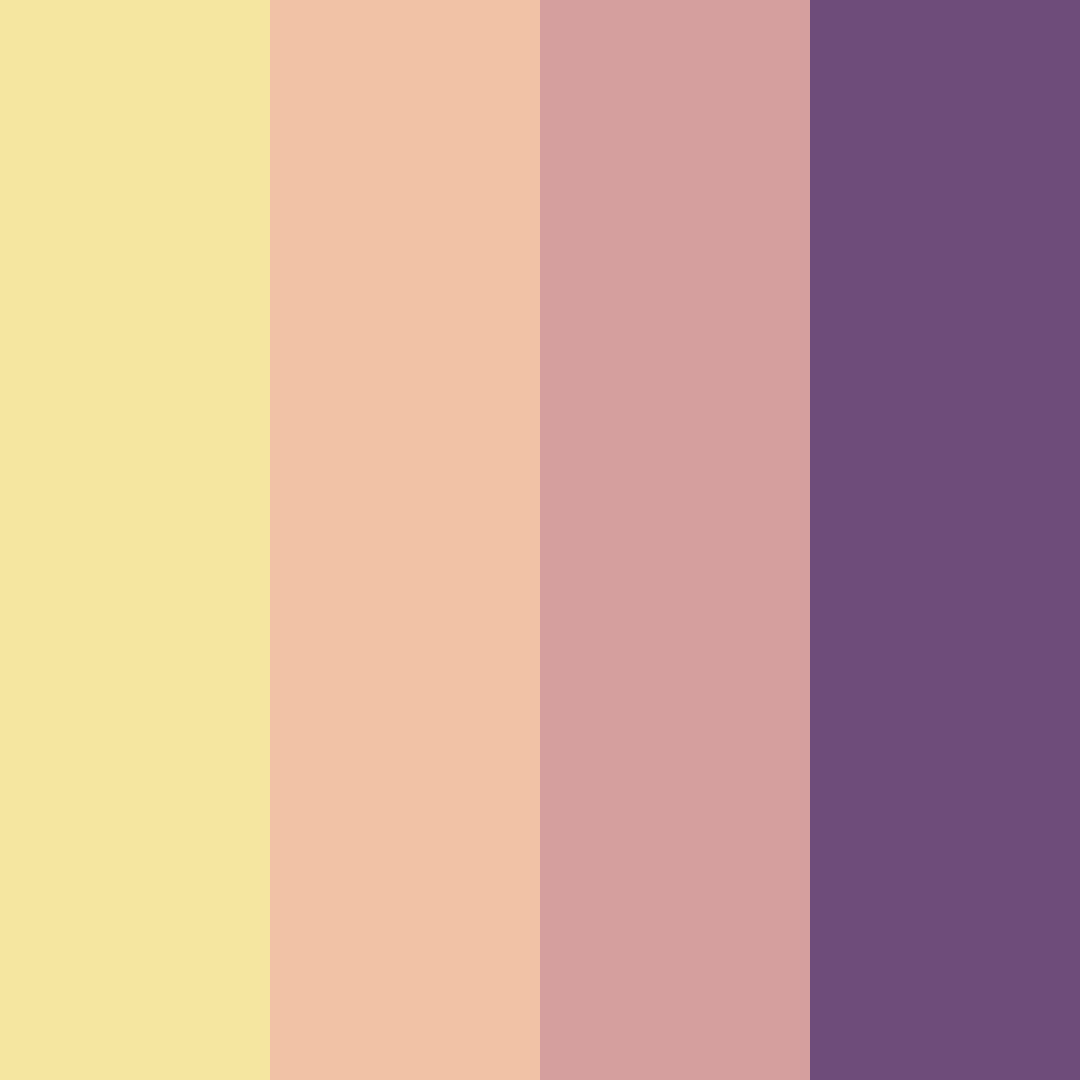 Download shades of pink color palette PNG image (square)