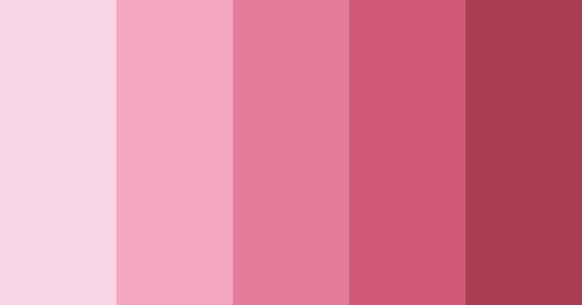 Download blossom blush color palette PNG image (landscape)