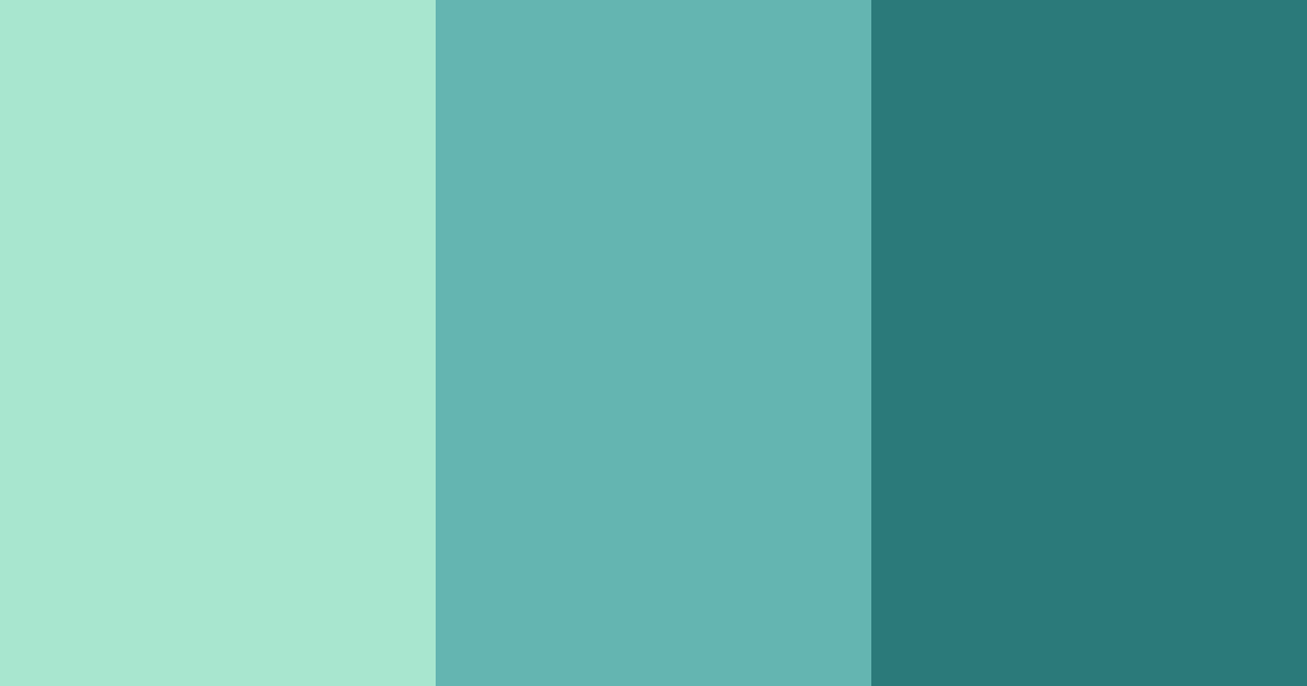 Download emerald oasis color palette PNG image (landscape)