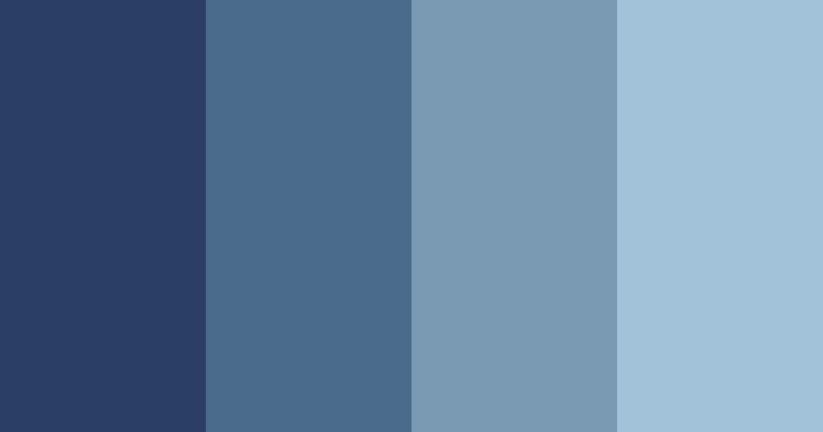 Download galaxy blue color palette PNG image (landscape)