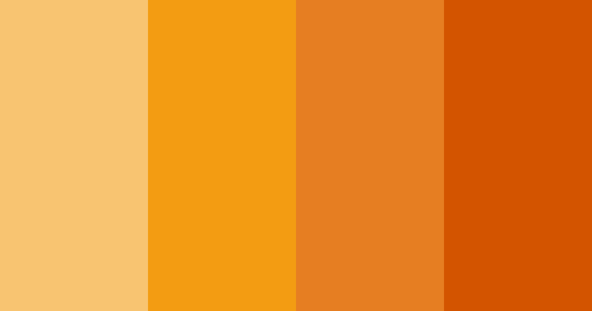 Download autumn ember glow color palette PNG image (landscape)