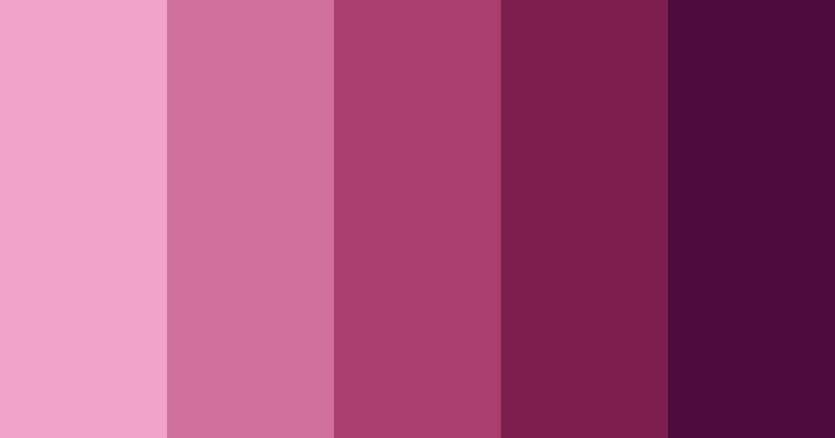 Download twisted pink color palette PNG image (landscape)