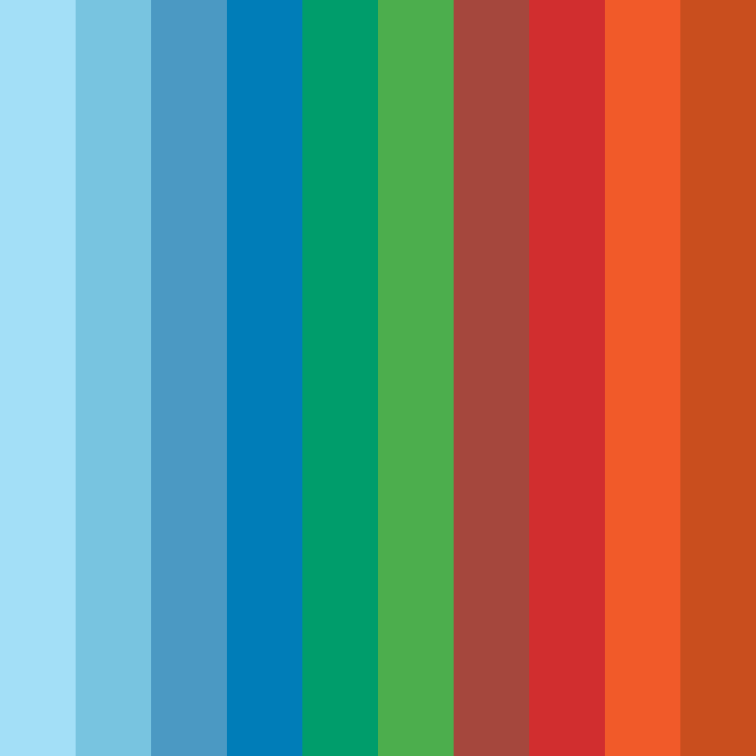 Download vibrant harmony color palette PNG image (square)