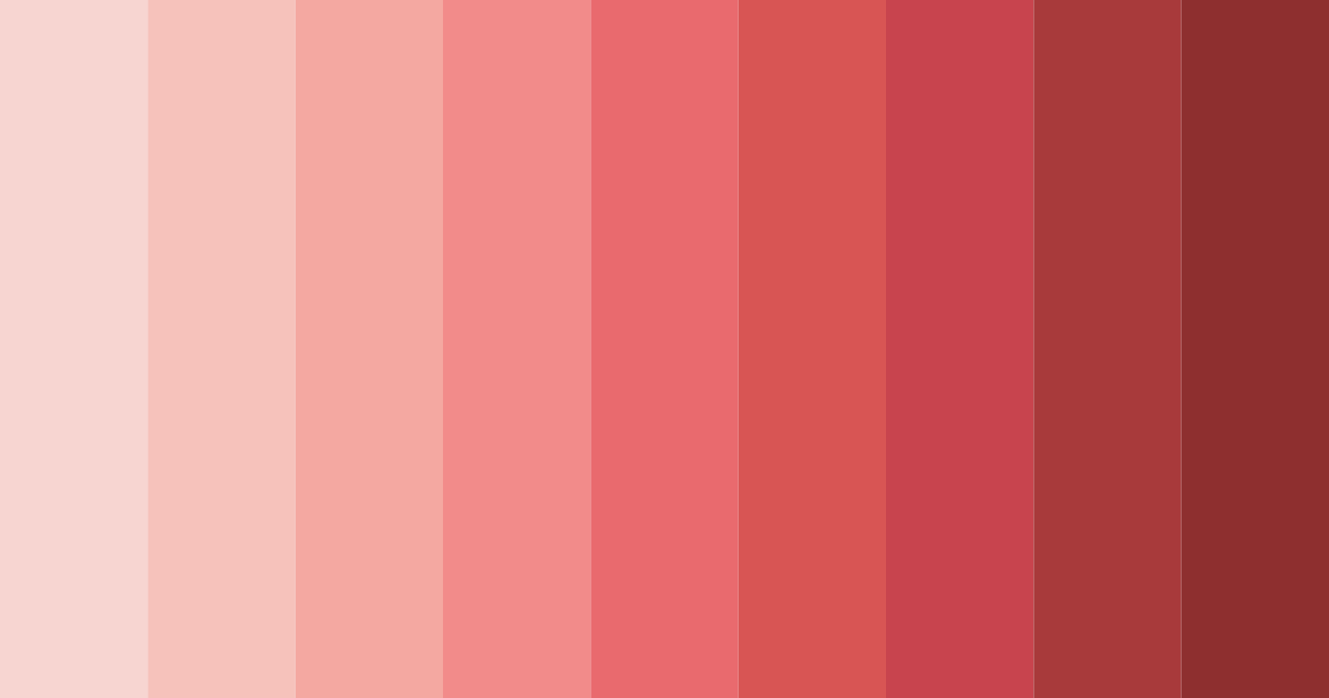 Download blushing ember color palette PNG image (landscape)