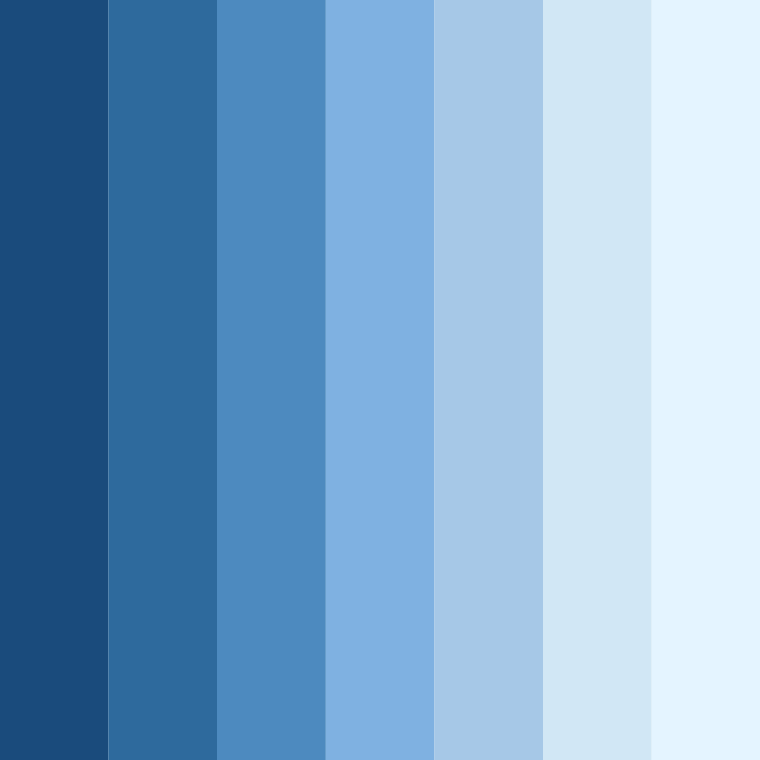 Download oceanic serenity color palette PNG image (square)