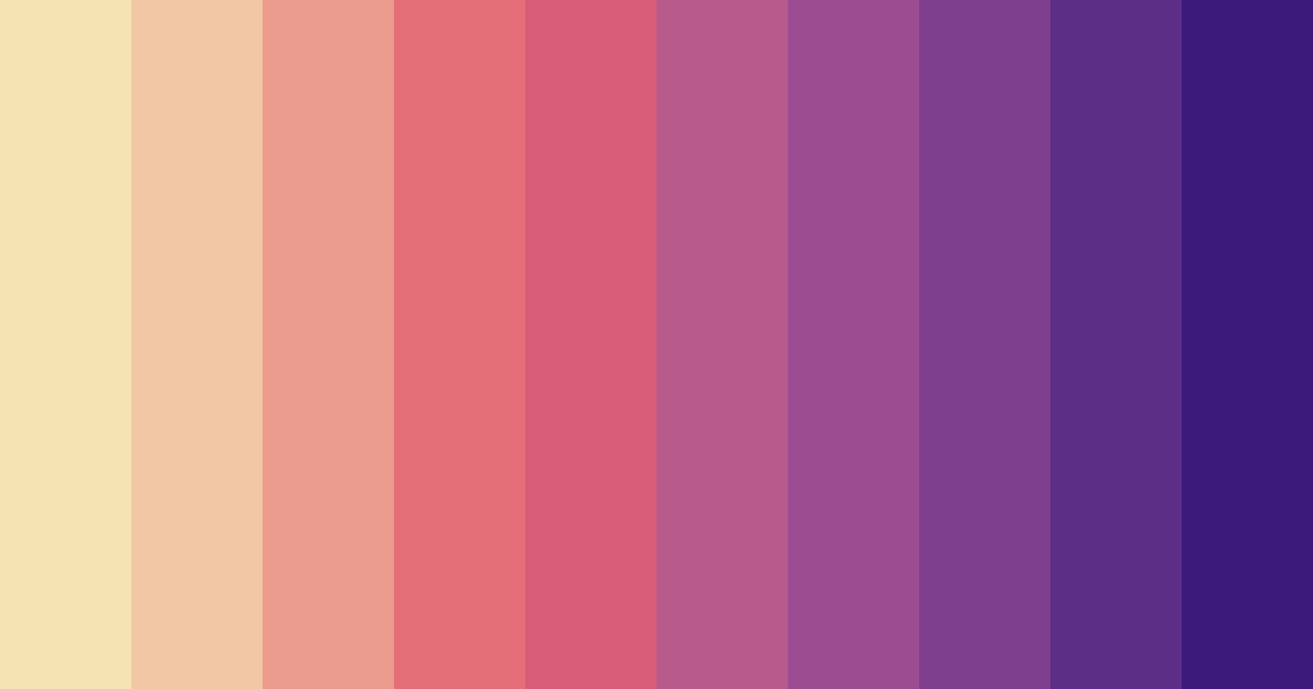 Shades of Pink Color Palette - Hex Codes & PNG Download
