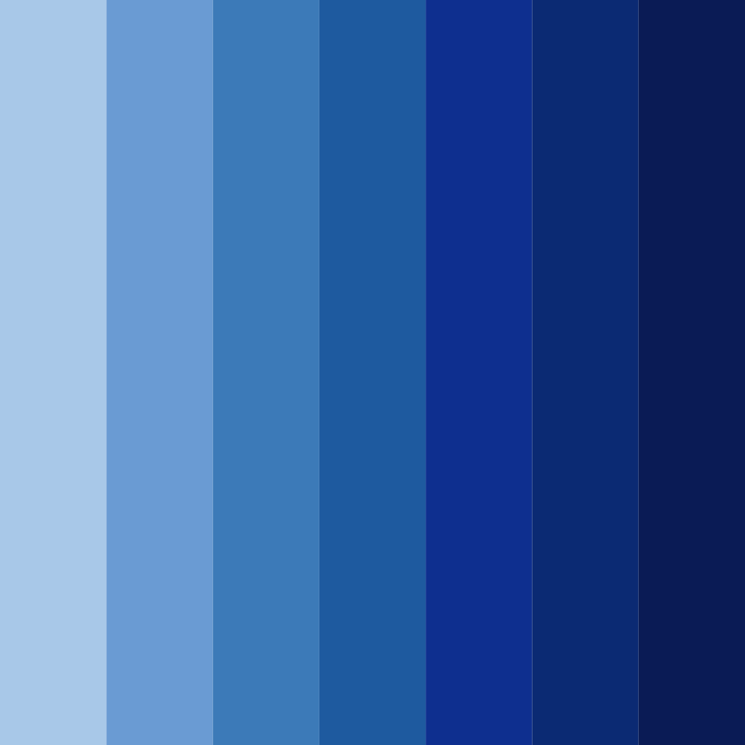 Download ocean depths color palette PNG image (square)