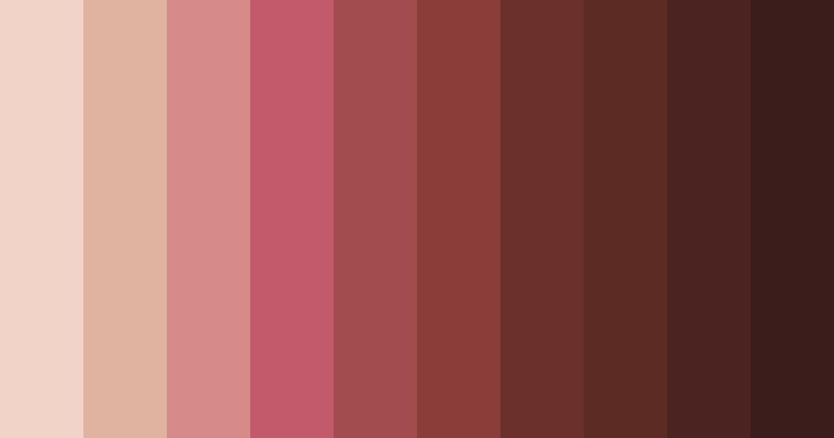Zombie Pink Color Palette - Hex Codes & PNG Download