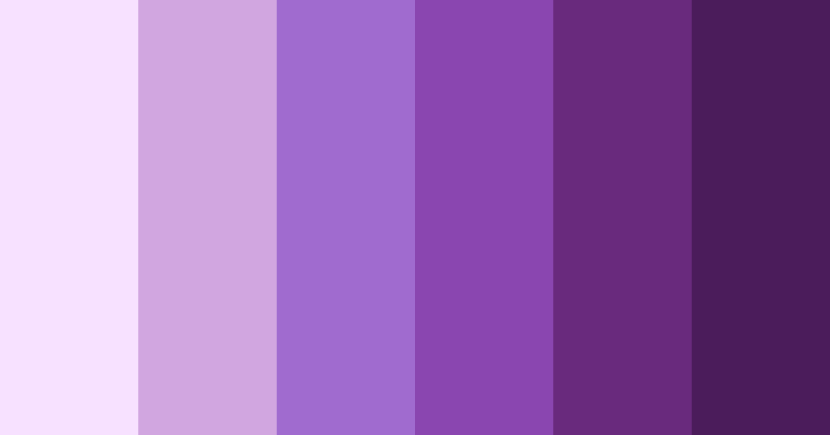 Download purple emotions color palette PNG image (landscape)