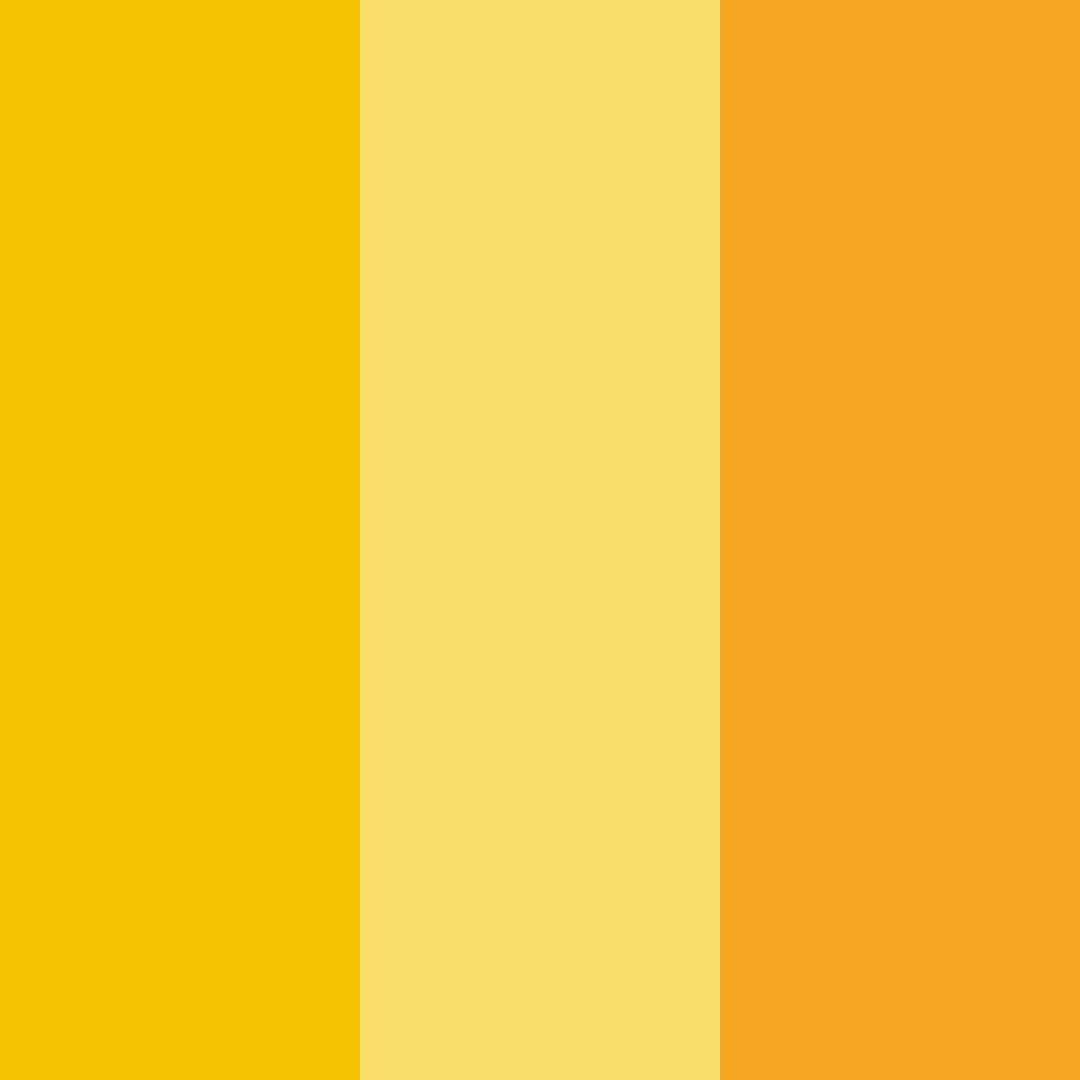 Download golden sunrise color palette PNG image (square)