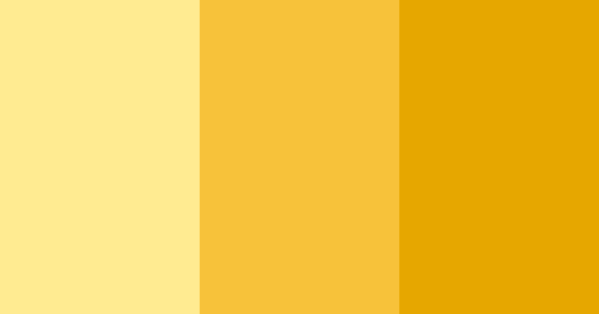 Download sunny citrus bliss color palette PNG image (landscape)