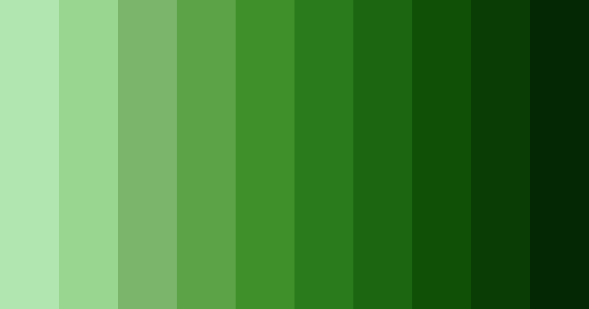 Download emerald serenity color palette PNG image (landscape)