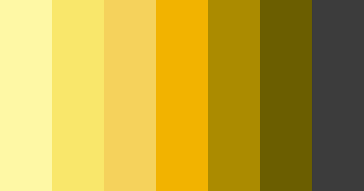 Download yellow black color palette PNG image (landscape)