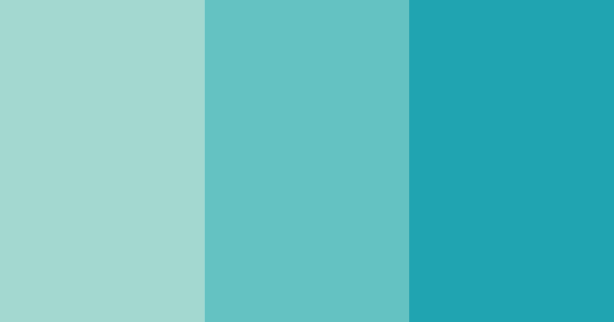 Download tropical tranquility color palette PNG image (landscape)