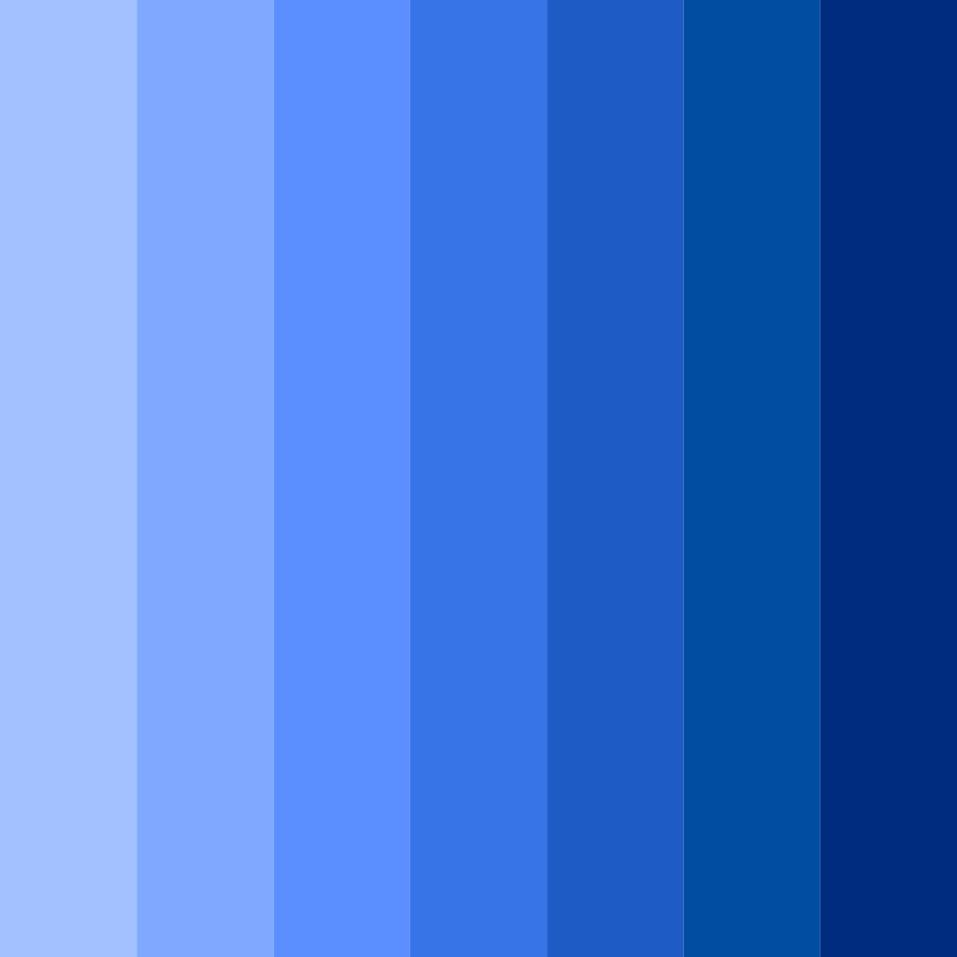 Download azure symphony color palette PNG image (square)