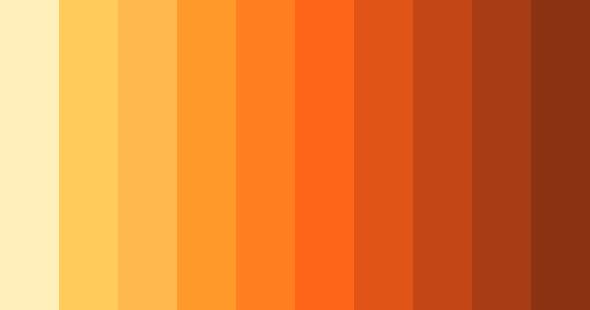 Download sunset serenade color palette PNG image (landscape)