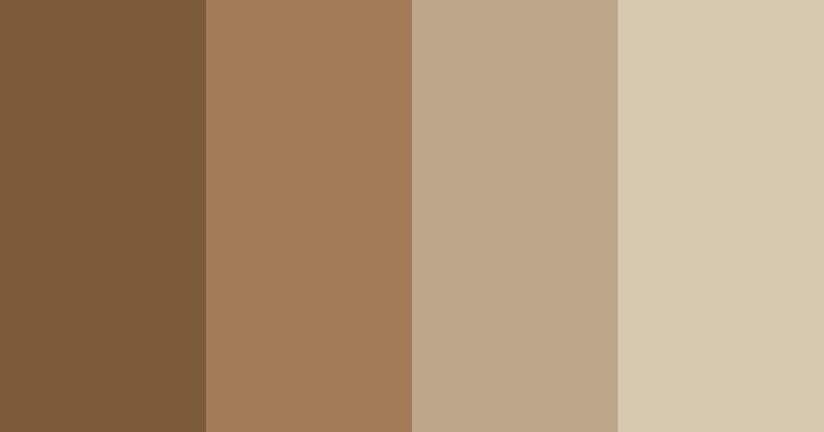 Download charismatic sepia color palette PNG image (landscape)