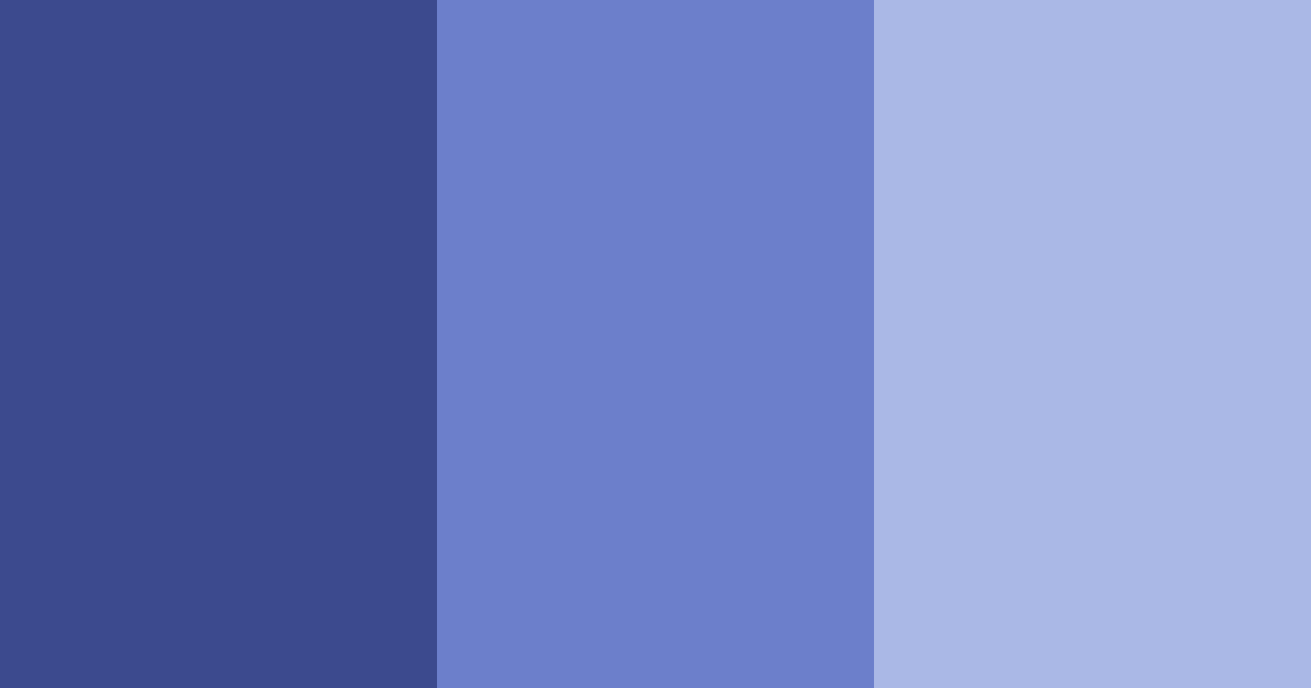 Deep Blue Dream Color Palette - Hex Codes & PNG Download