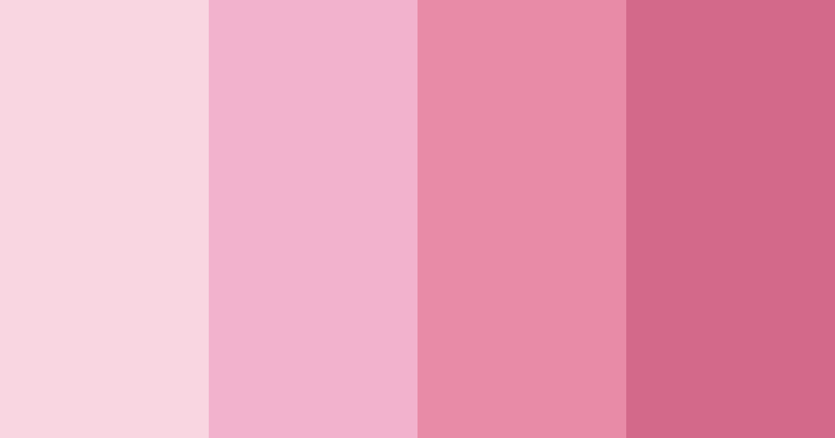 Download blossom serenade color palette PNG image (landscape)