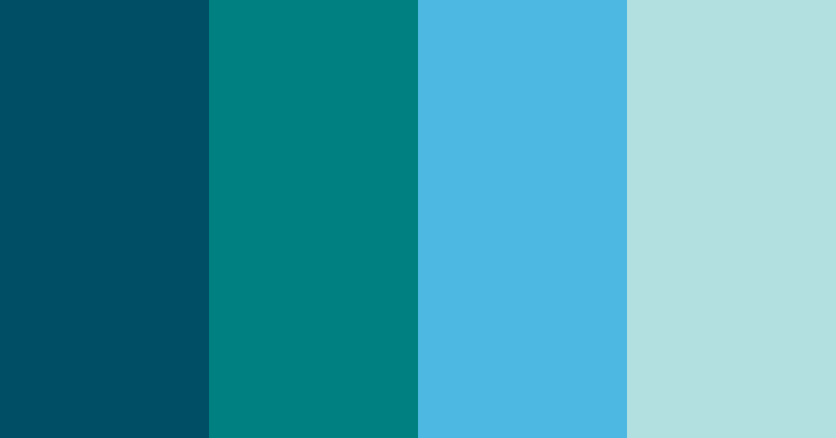 Download cyan mesa cool color palette PNG image (landscape)