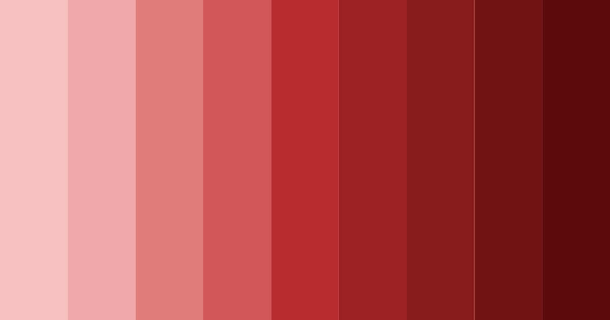 Crimson Hearth Color Palette - Hex Codes & PNG Download