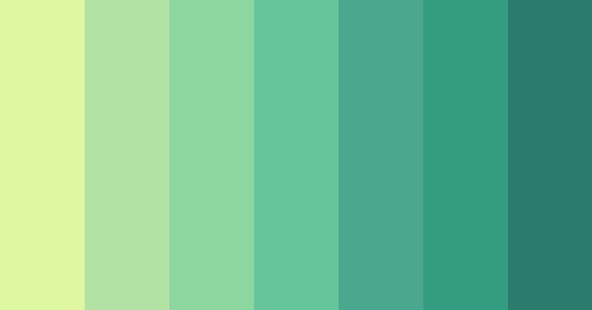 Download sunlit grove color palette PNG image (landscape)