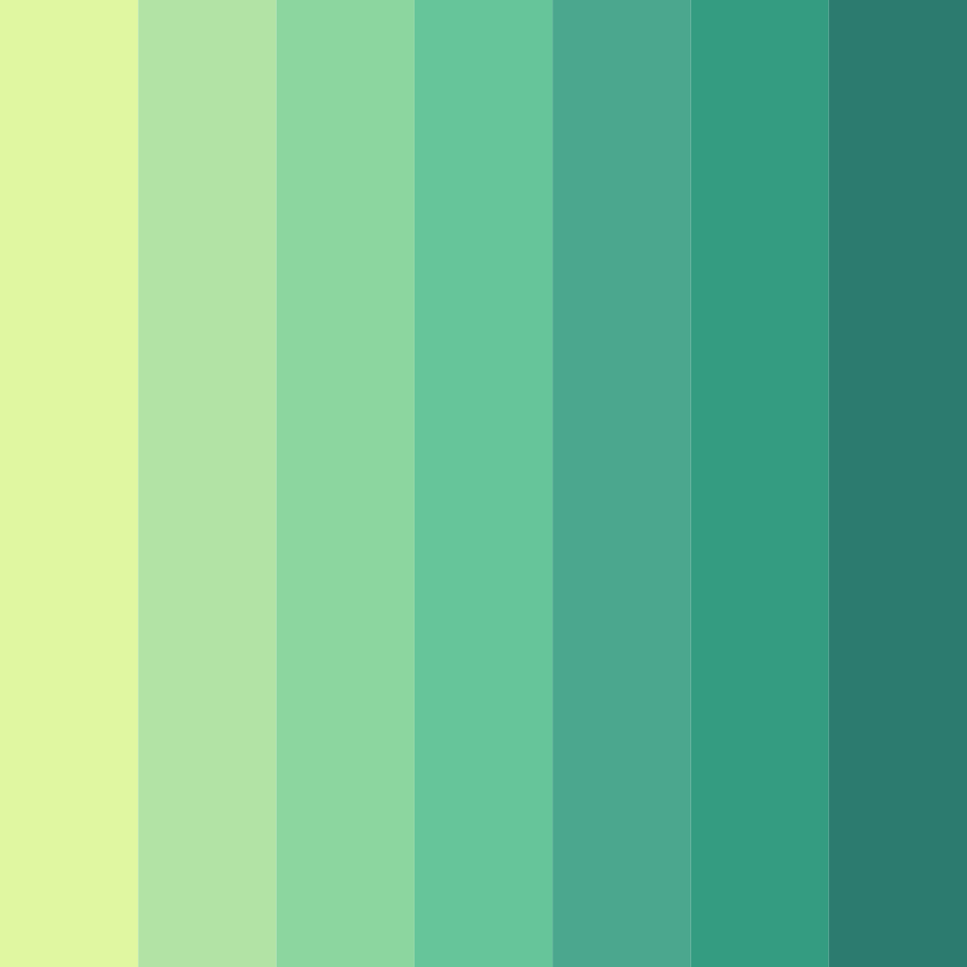 Download sunlit grove color palette PNG image (square)