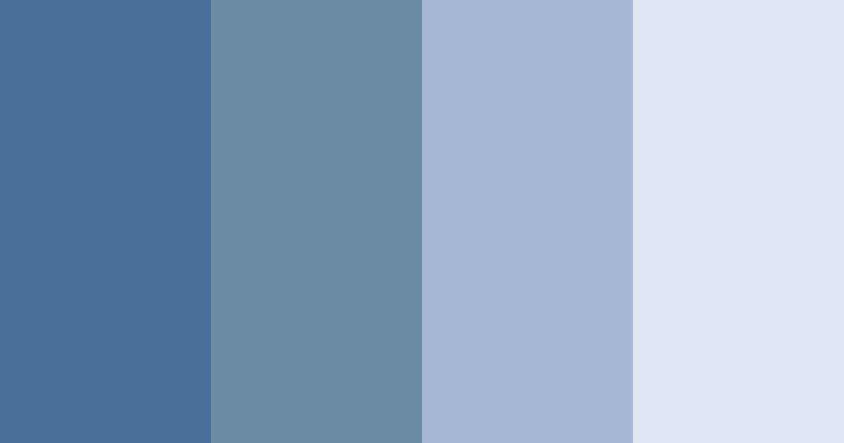 Download icy lake color palette PNG image (landscape)