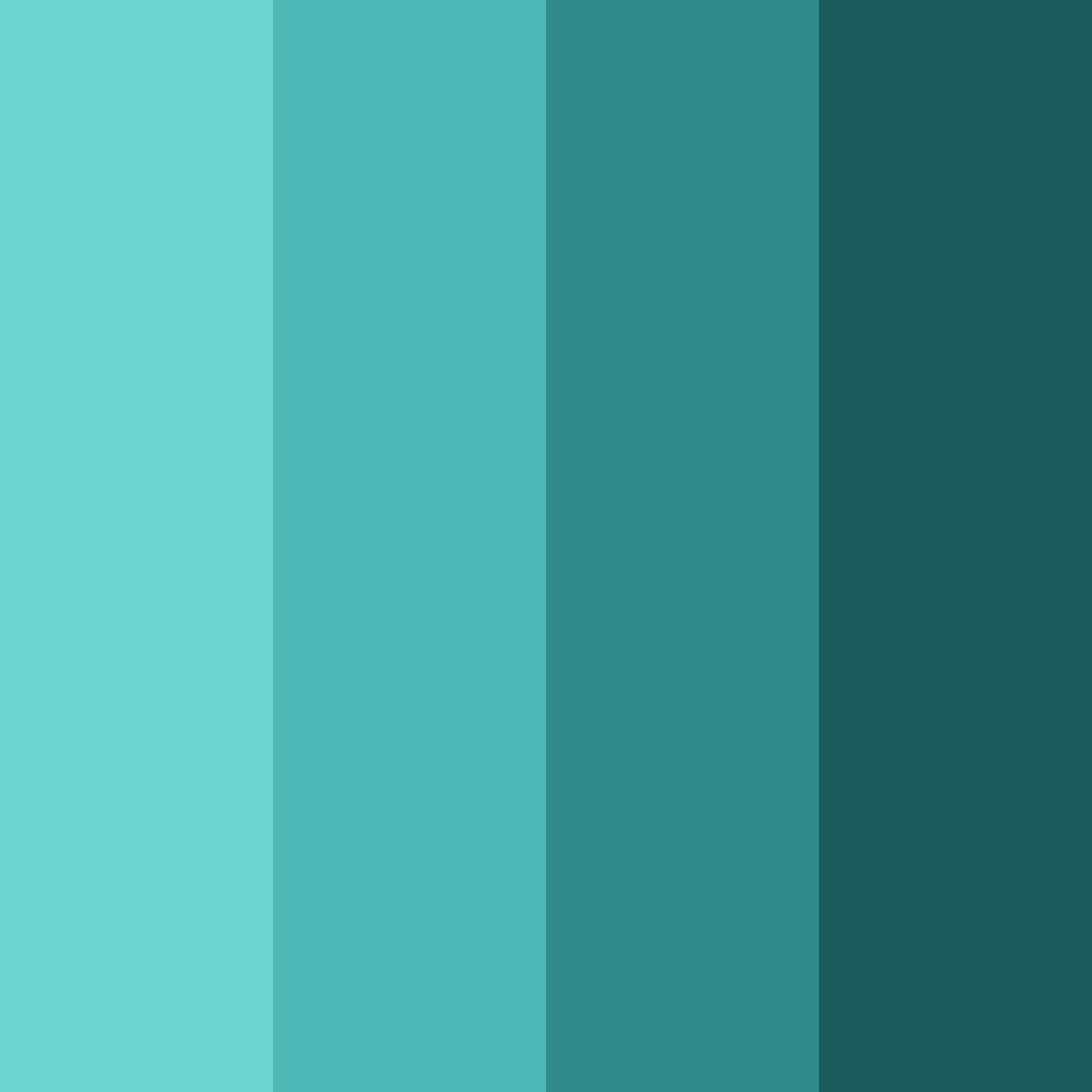 Download oceanic serenity color palette PNG image (square)