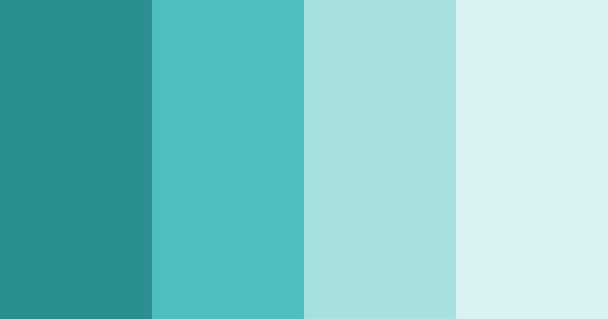 Download cool mint lunar color palette PNG image (landscape)