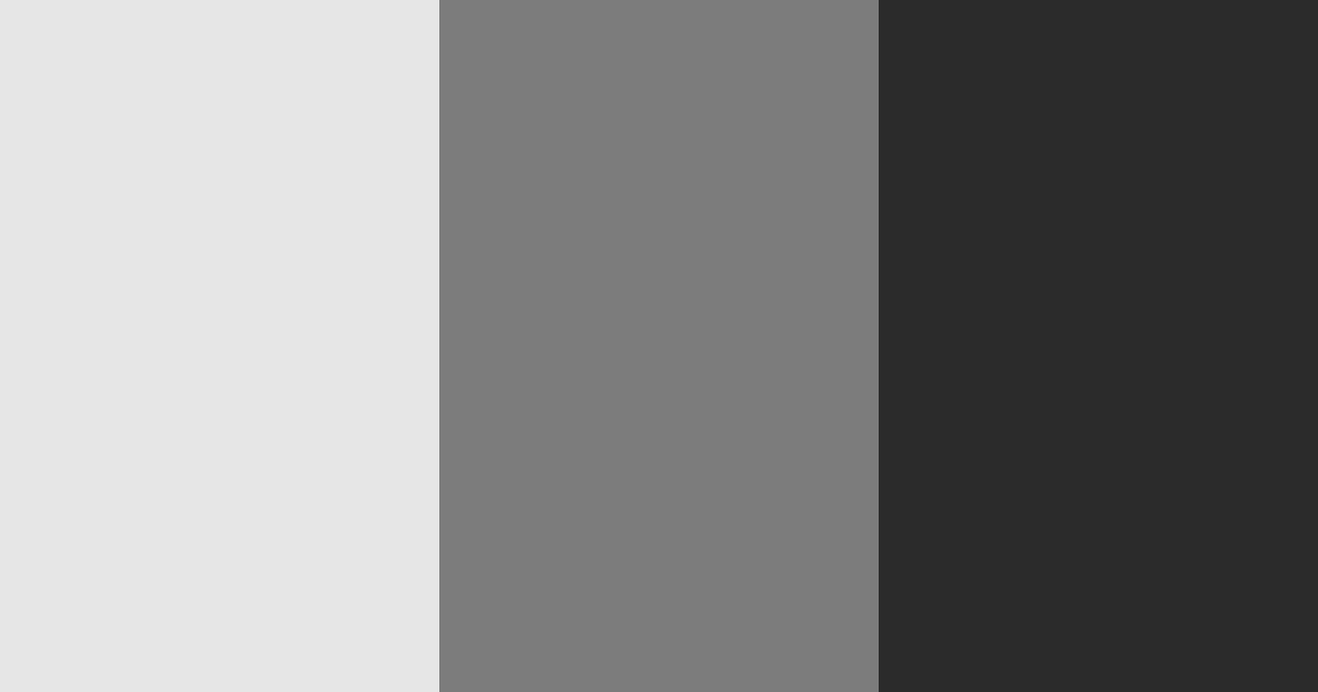 Download shades of gray color palette PNG image (landscape)