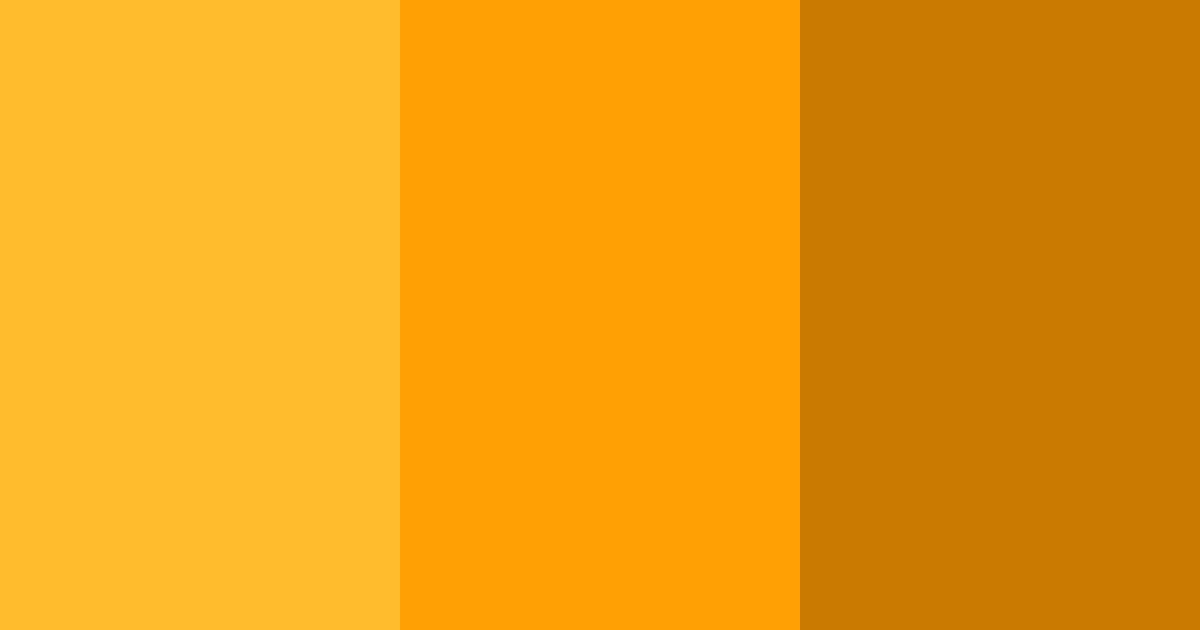 Amber Glow Color Palette - Hex Codes & PNG Download