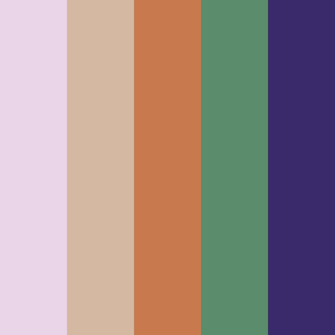 Download purple earth color palette PNG image (square)