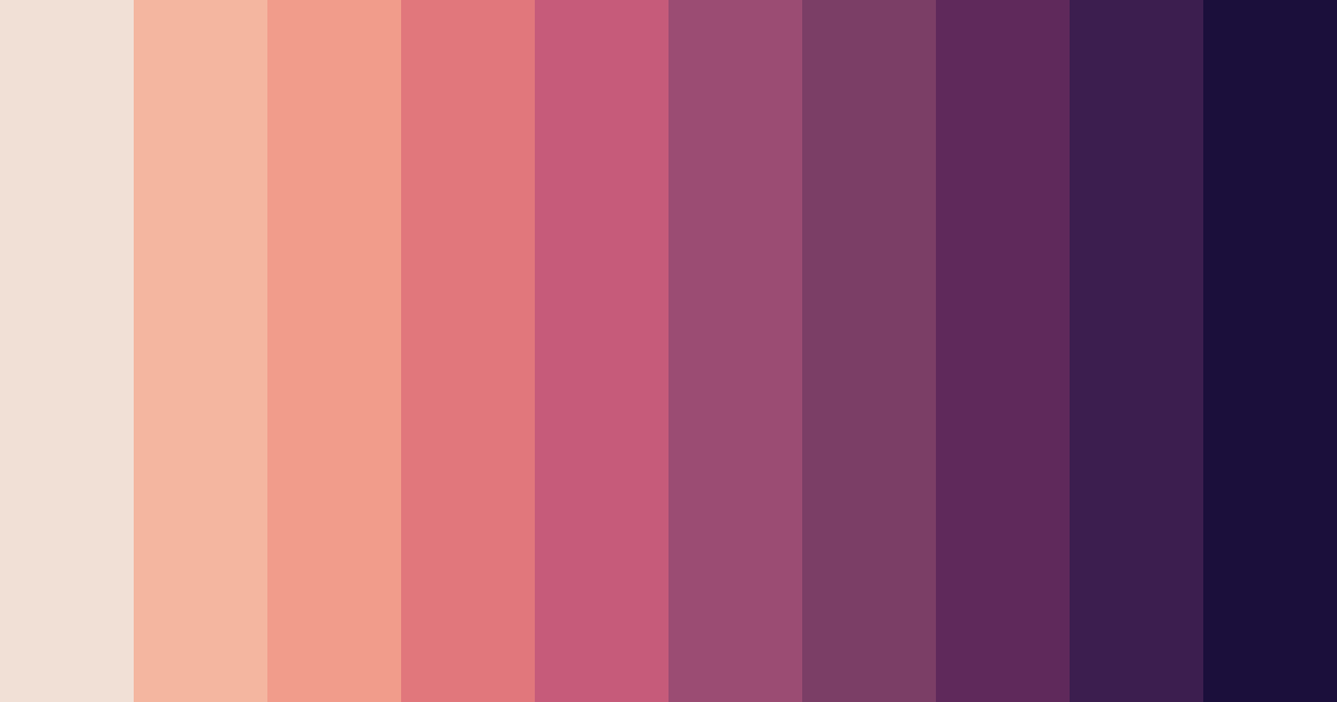 Download rosewood reverie color palette PNG image (landscape)