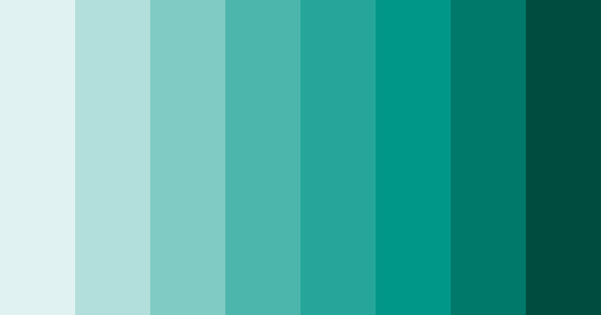 Download teal business color palette PNG image (landscape)