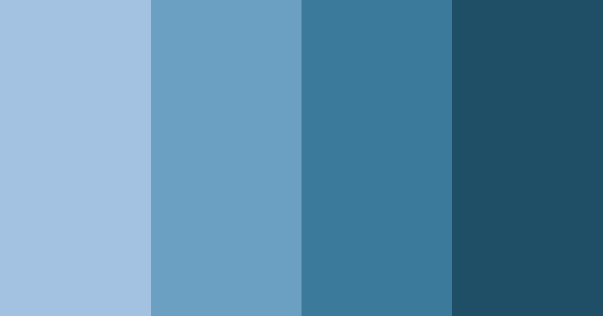 Download cool blue color palette PNG image (landscape)