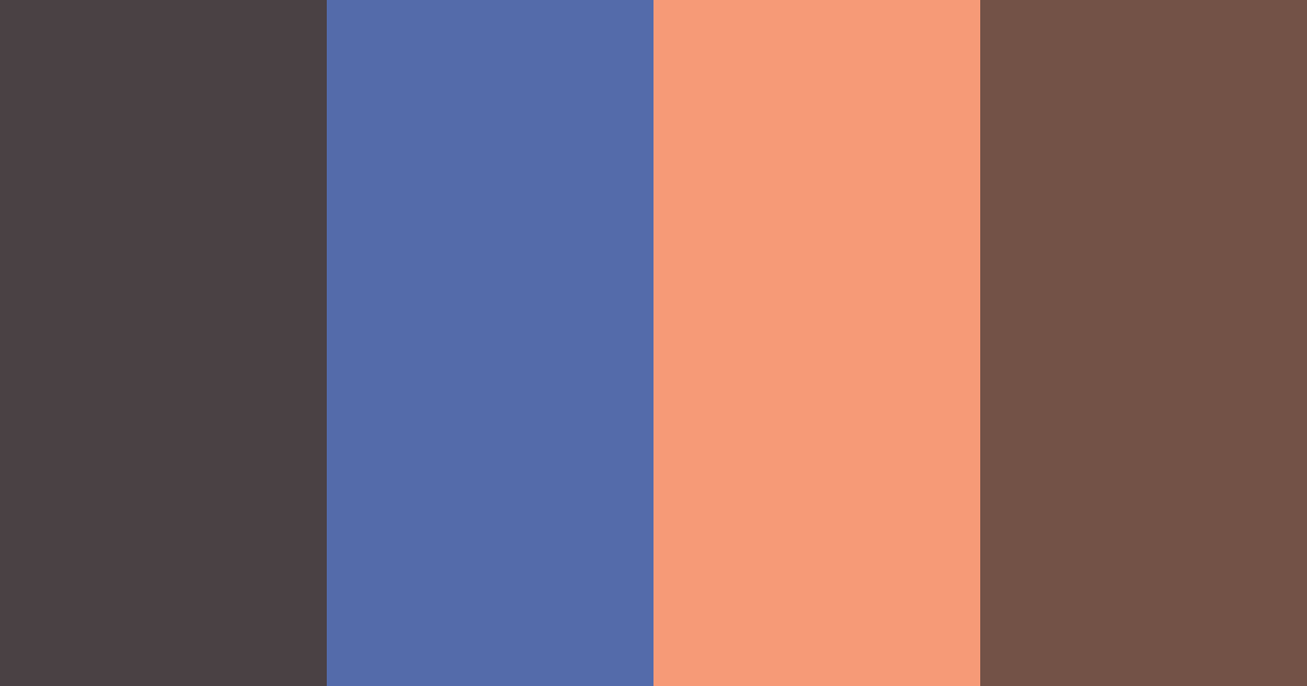 Download mushroom sunset color palette PNG image (landscape)