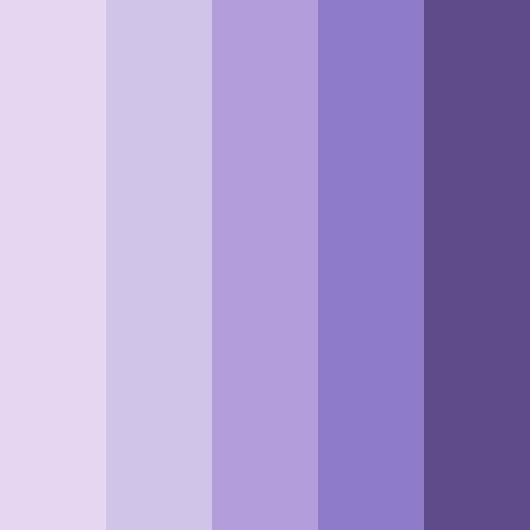 Download lavender dreams color palette PNG image (square)