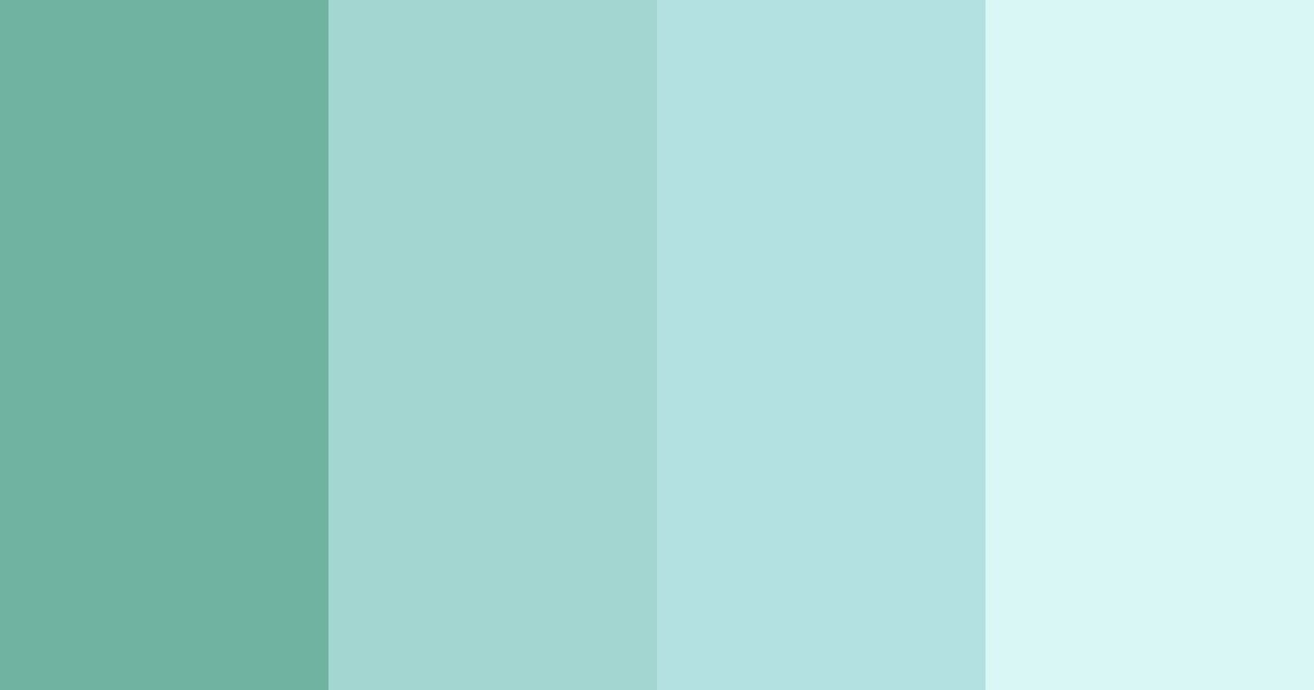 Mint Marsh Color Palette - ColorDrop