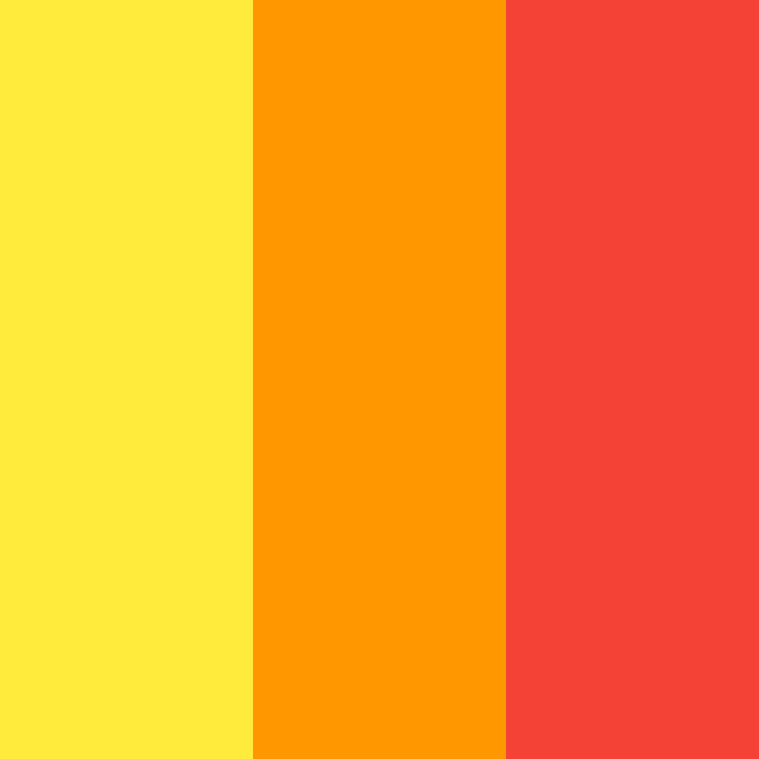 Download sunset citrus delight color palette PNG image (square)