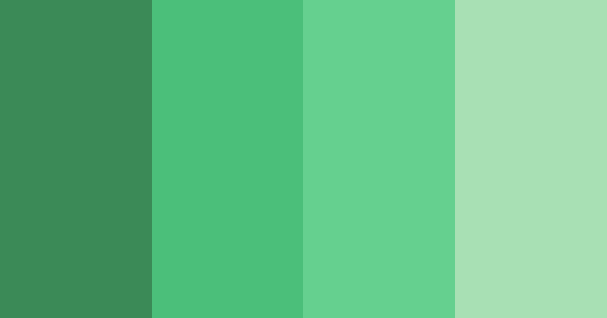 Download vivid green wilds color palette PNG image (landscape)