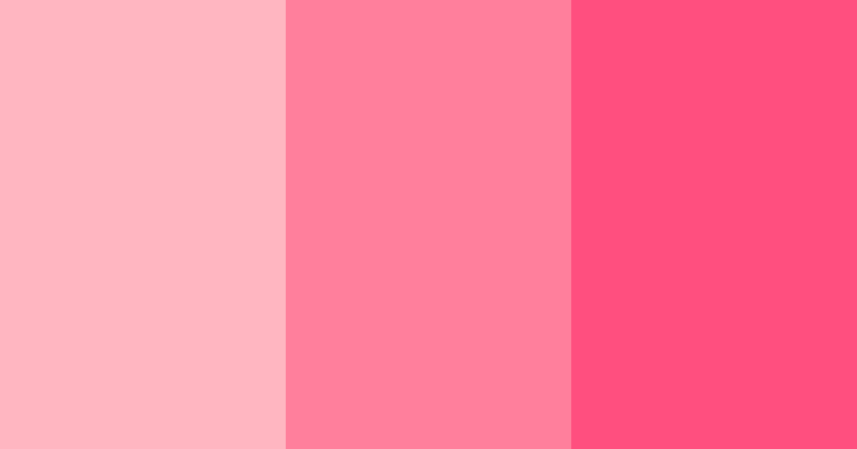 Download pink shades color palette PNG image (landscape)