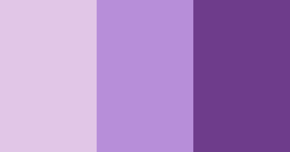 Download lavender dreams color palette PNG image (landscape)