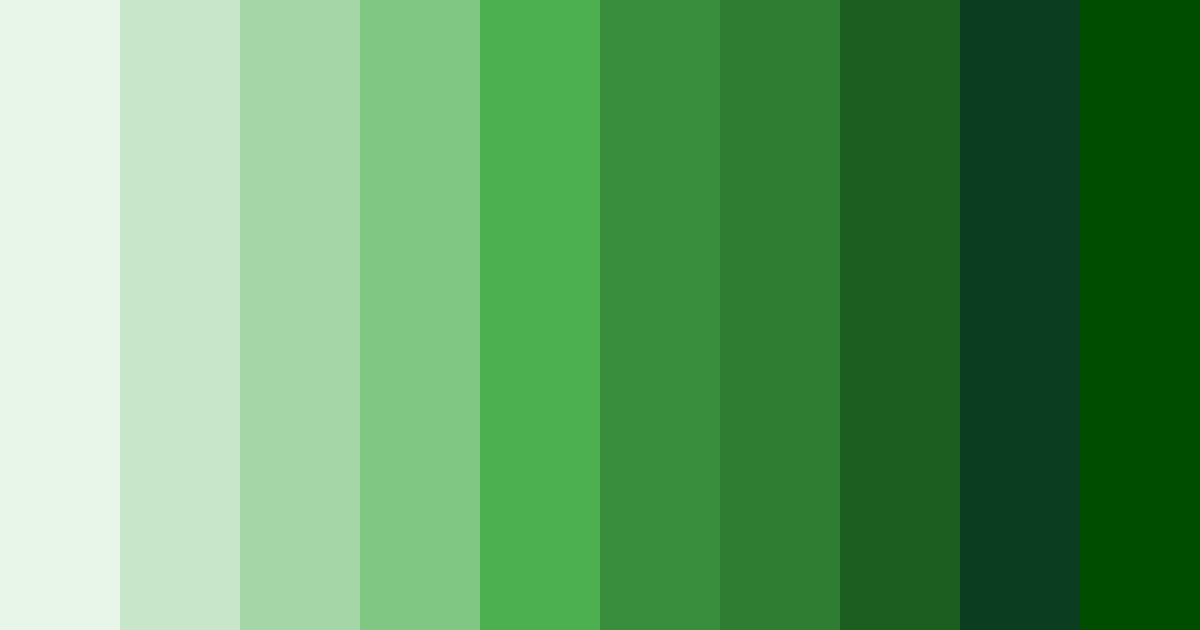 Download emerald growth color palette PNG image (landscape)