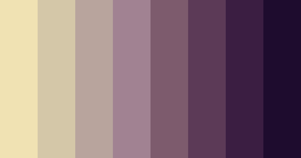 Shades of Purple Color Palette - Hex Codes & PNG Download