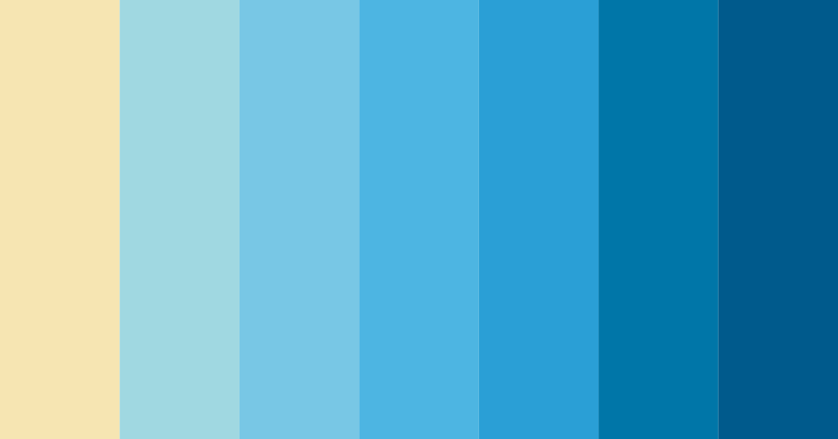 Coastal Creamsicle Color Palette - Hex Codes & PNG Download